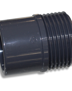 Adapter nipple 25/32x1"m   PVC